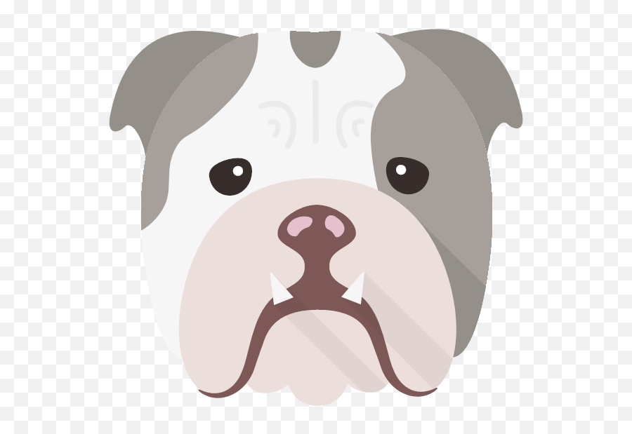 Personalised English Bulldog Books - Yappy British Bulldog Emoji,Hit Dog Emoji