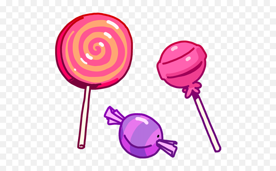 Candy Gif - Girly Emoji,Lick Emoticon Gif