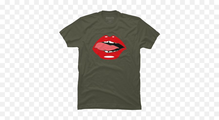 Shop Lyovajanu0027s Design By Humans Collective Store - Short Sleeve Emoji,Sexy Tongue Emojis