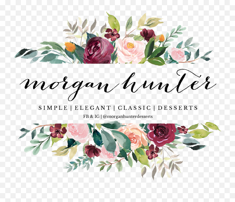 Morgan Hunter Desserts Wedding Cakes - The Knot Fondo De Flores Para Invitaciones Png Emoji,Sweet Emotion Desserts Florida