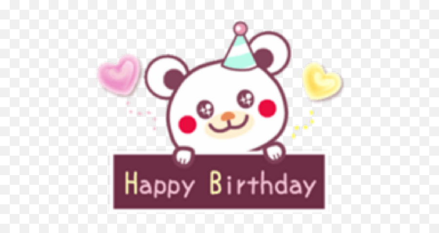 Sticker Maker - Feliz Cumpleaños Cutebyyessy Happy Emoji,Emoticon Conejo Facebook