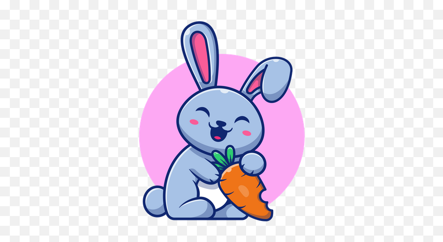 Cute Illustrations Images U0026 Vectors - Royalty Free Emoji,Easter Bunny Coloring Pages Emotions