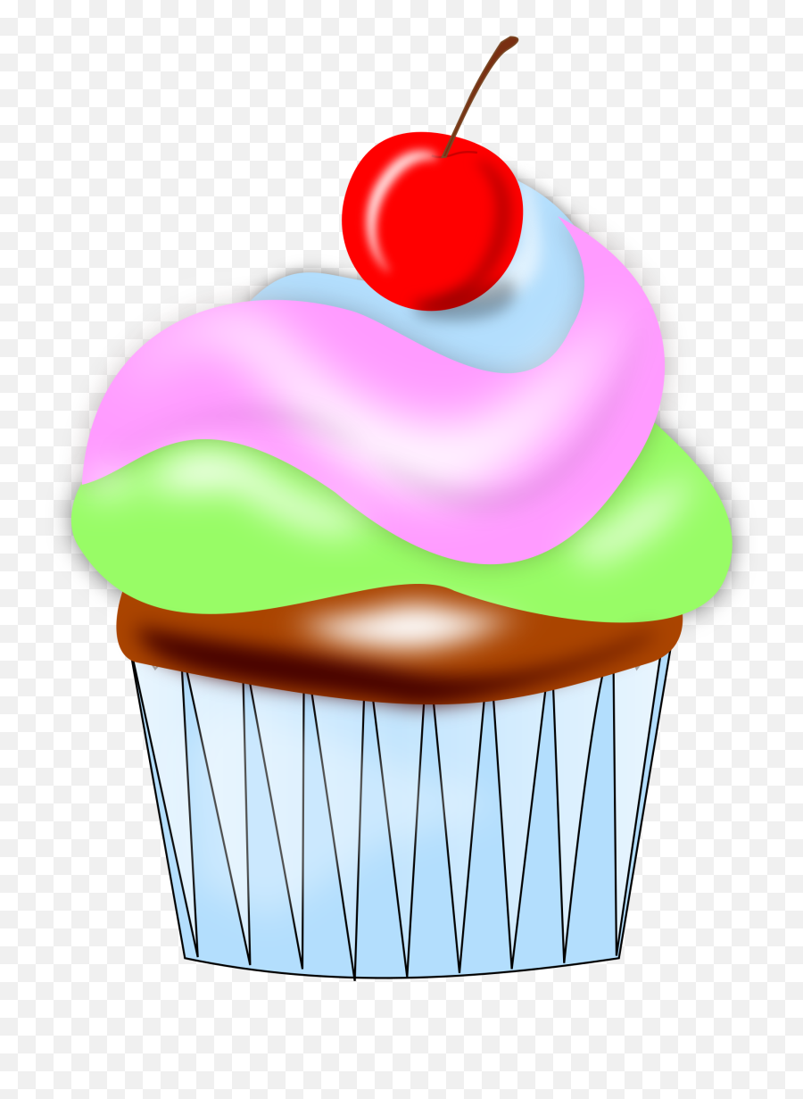 Big Image - Cupcake Clip Art Png Download Full Size Free Clip Art Cupcake Emoji,Muffin Emoji