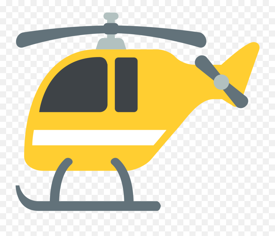 Helicopter Id 513 Emojicouk - Vector Png Helicopter,Plane Emojis