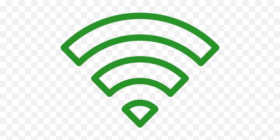 Green Wifi 3 Icon - Free Green Wifi Icons Emoji,Emoticon Gren