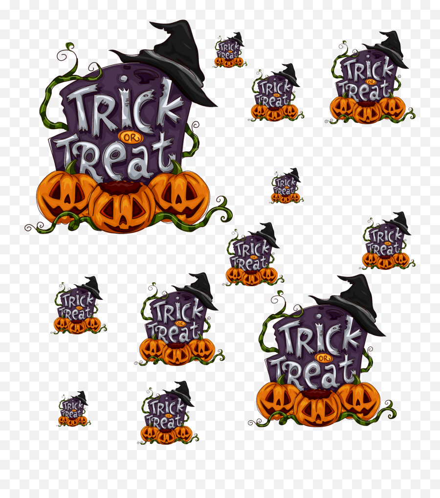 Pumpkin Sticker - Witch Hat Emoji,Hocus Pocus Emoji