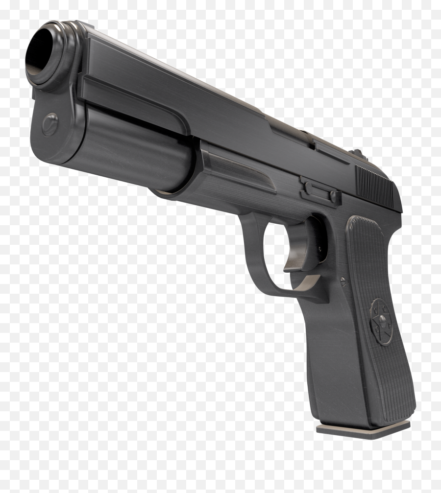 Gun Tt 56 - A132 3d Model Emoji,Gun Emoji
