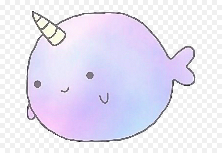 Cute Whale Png - Cute Fluffy Whale Unicorn Cuteness Emoji,Unicorn Emojis For Android