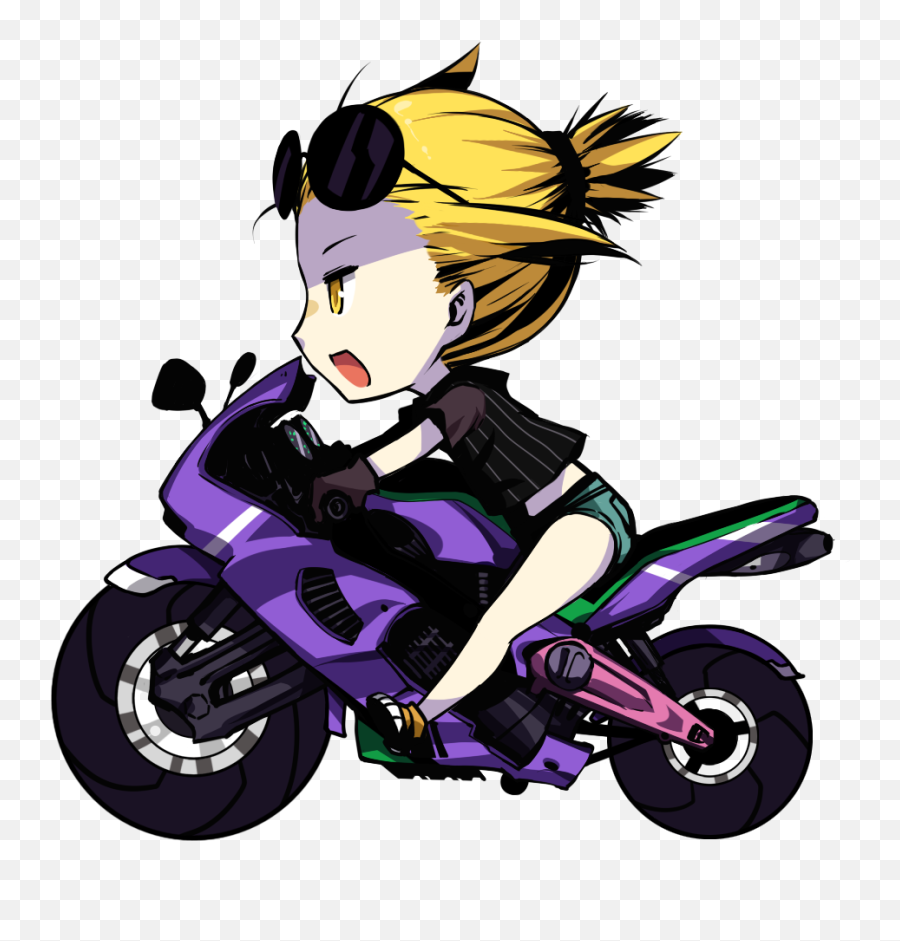 Motorcycle Motorbike Bike Sticker - Biker Girl Clipart Emoji,Motorbike Emoji