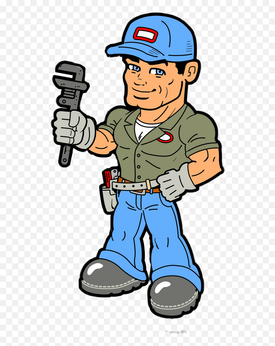 Handyman Sticker - Handyman With Wrench Emoji,Handyman Emoji