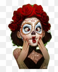 Oops Ohh Yess Crush Friend Text Sticker - Clown Drawing Digital Emoji,Art Of Emotion A Day A Day