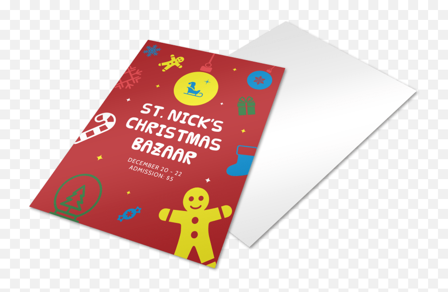 8 Design Tips And Templates For Your Christmas Flyers - Dot Emoji,The Emotions Black Christmas