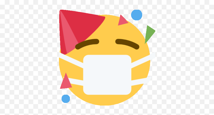 Emojimashupbot Hashtag On Twitter - Mask Emoji With Party Hat,Moss Emoji