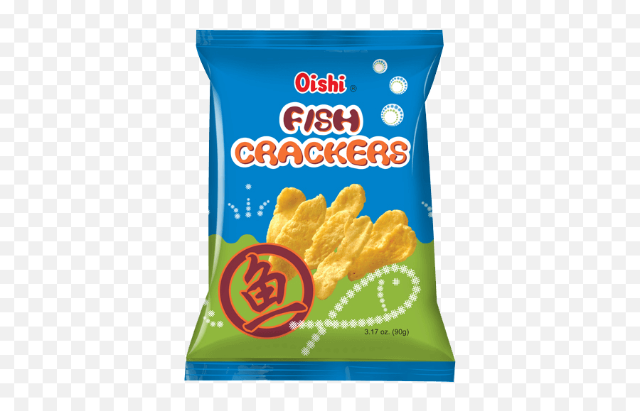 Fish Cracker - Oishi Fish Crackers Full Size Png Download Oishi Fish Crackers 24g Emoji,Emoji Crackers