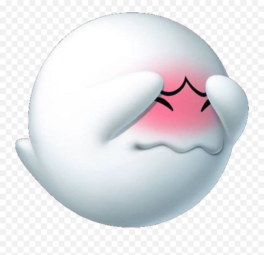 Nintendo Cybergoth Boo Ghost Sticker By Bunny - Shy Boo Ghost Mario Emoji,Nintendo Emoji