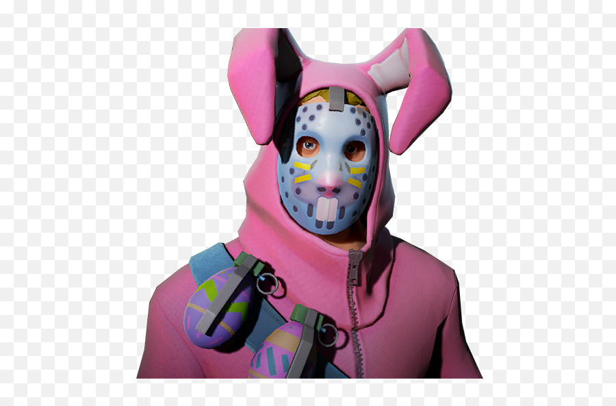 Fortnite Cosmetics - Fortnite Rabbit Raider Mask Emoji,Skull Trooper Emoji