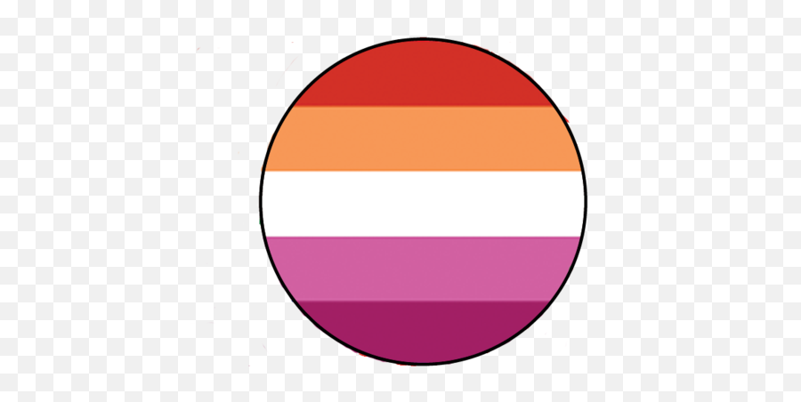 Lesbian Flag Pin In 2020 Lesbian Flag Lesbian Flag Pins - Dot Emoji,Trans By Jansport Emoticon Bookbak