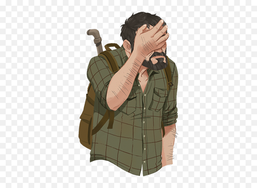 The Last Of Us Stickers By Playstation Mobile Inc - Last Of Us Stickers De Joel Emoji,Military Emoji For Iphone