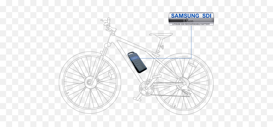 E - Samsung Battery For Electric Bike Emoji,Circuit Board Emotion Electric Bike Battery