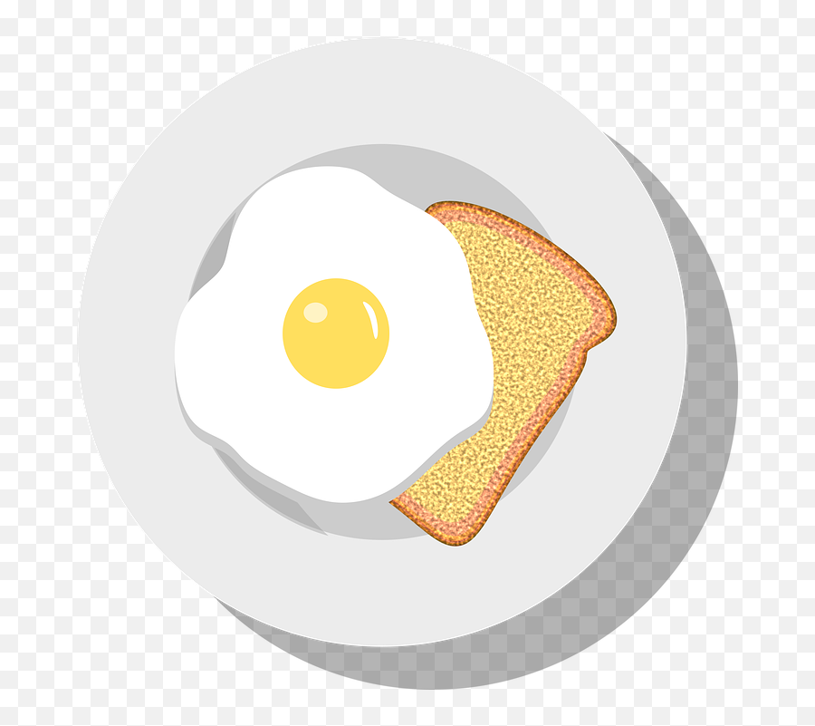 Food Plate Meal Nutrition - Huevos Estrellados Emoji,Emotions On Eggs
