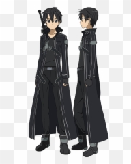 Qui Couvrira Lu0027entièreté - Sword Art Online Kirito Coat Emoji,