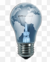Lightbulb Earth World Light Sticker By Todd Prevento - Earth Hour Light Bulb Emoji,Lightbulb Cookie Emoji