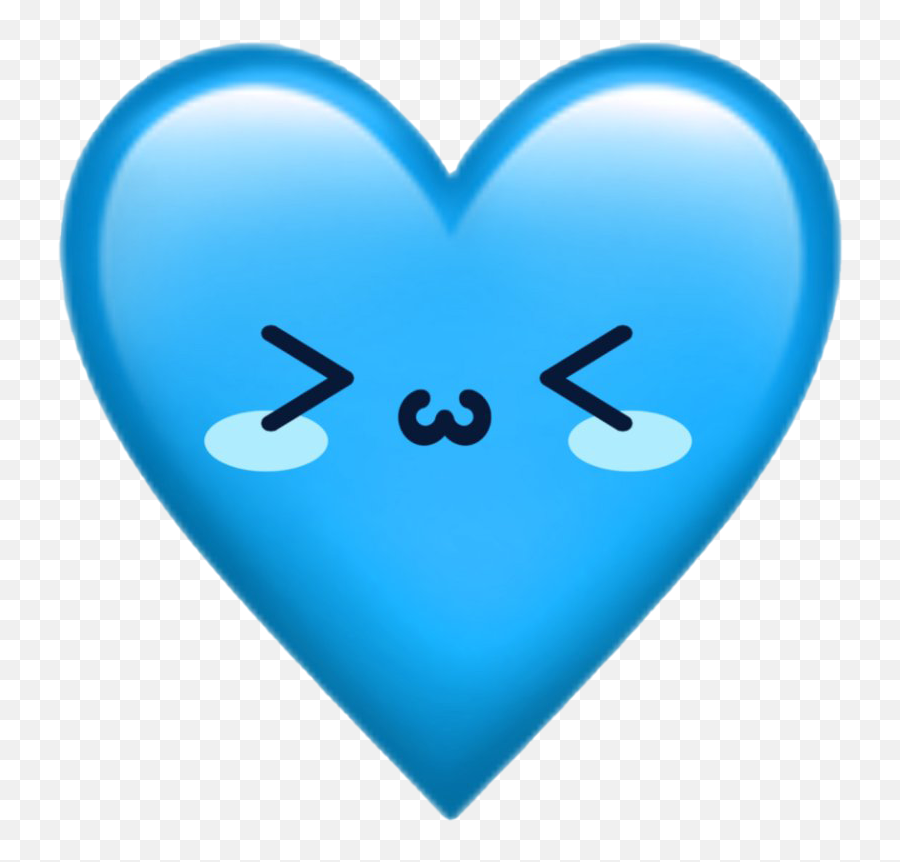 Emoji Emojis Cute Blue Whatsapp Sticker - Cute Images For Whatsaap Stickers,Cutest Emojis