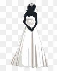Fashion Clipart Dress Fashion Dress Transparent Free For - Bride Clipart Png Emoji,Emoji Birthday Dress