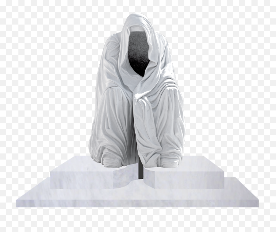 Monumental Cloak - Anna Chromy Foundation Hooded Emoji,Masks Symbilizing Emotions
