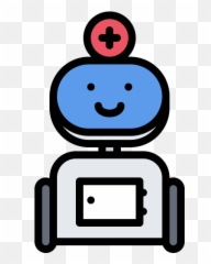 Robot - Dot Emoji,Robot Emoticon\