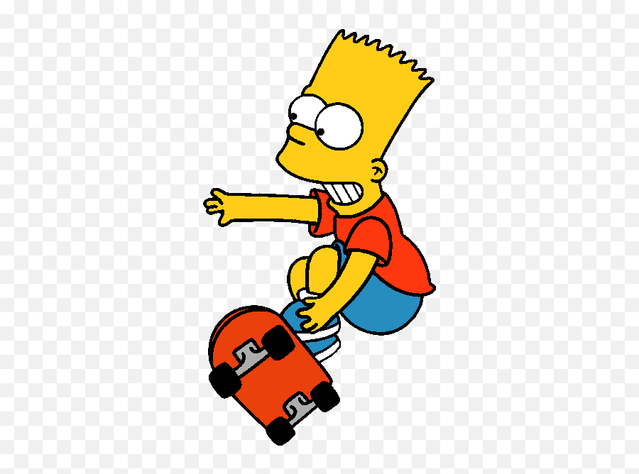 Free Bart Simpson Transparent Download Free Bart Simpson - Desenhos Para Desenhar De Skate Emoji,Homero Simpson Como Hacer Emoticon