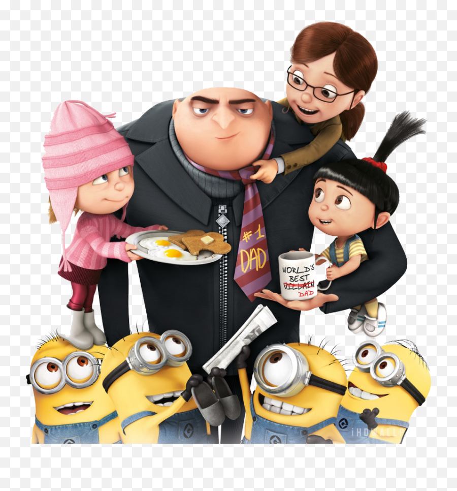 Despicable Me Family Movie Poster - Despicable Me 2 Png Emoji,Emoticons Meu Malvado Favorito