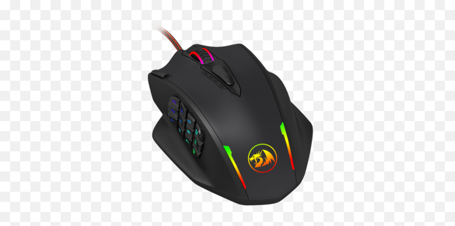 Redragon M908 Impact Rgb Led Mmo Mouse - Redragon Impact M908 Emoji,Emoticons Not Mause