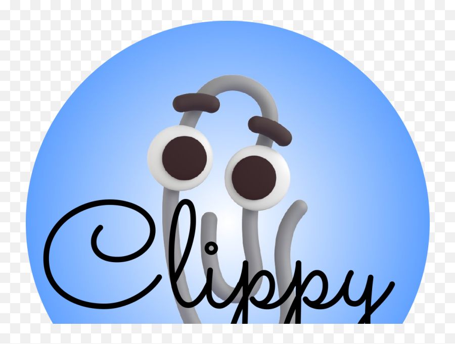 Clippy - Dot Emoji,Cool Designs With Emojis Over Text