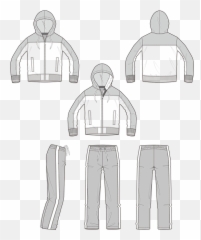 Free Photo Fashion Sketch Fashion - Jacket And Pants Drawing Emoji,Sketches Emotions
