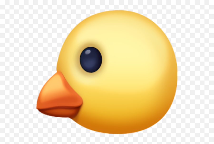 Easter Yellow Rubber Ducky Bird For Easter Day For Easter - Emoji De Pollo,Chick Emoji