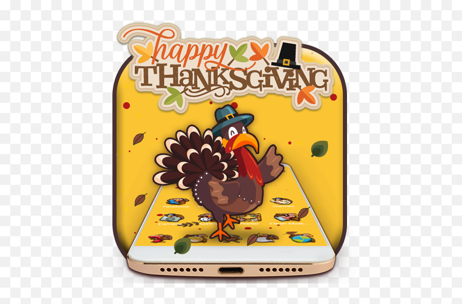 Turkey Thanksgiving Theme - Rooster Emoji,Turkey Emoji For Android
