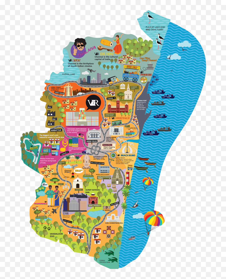 Vr Chennai Shopping Mall In Chennai Cartoon Map City Emoji,Cute Emojis Livejournal