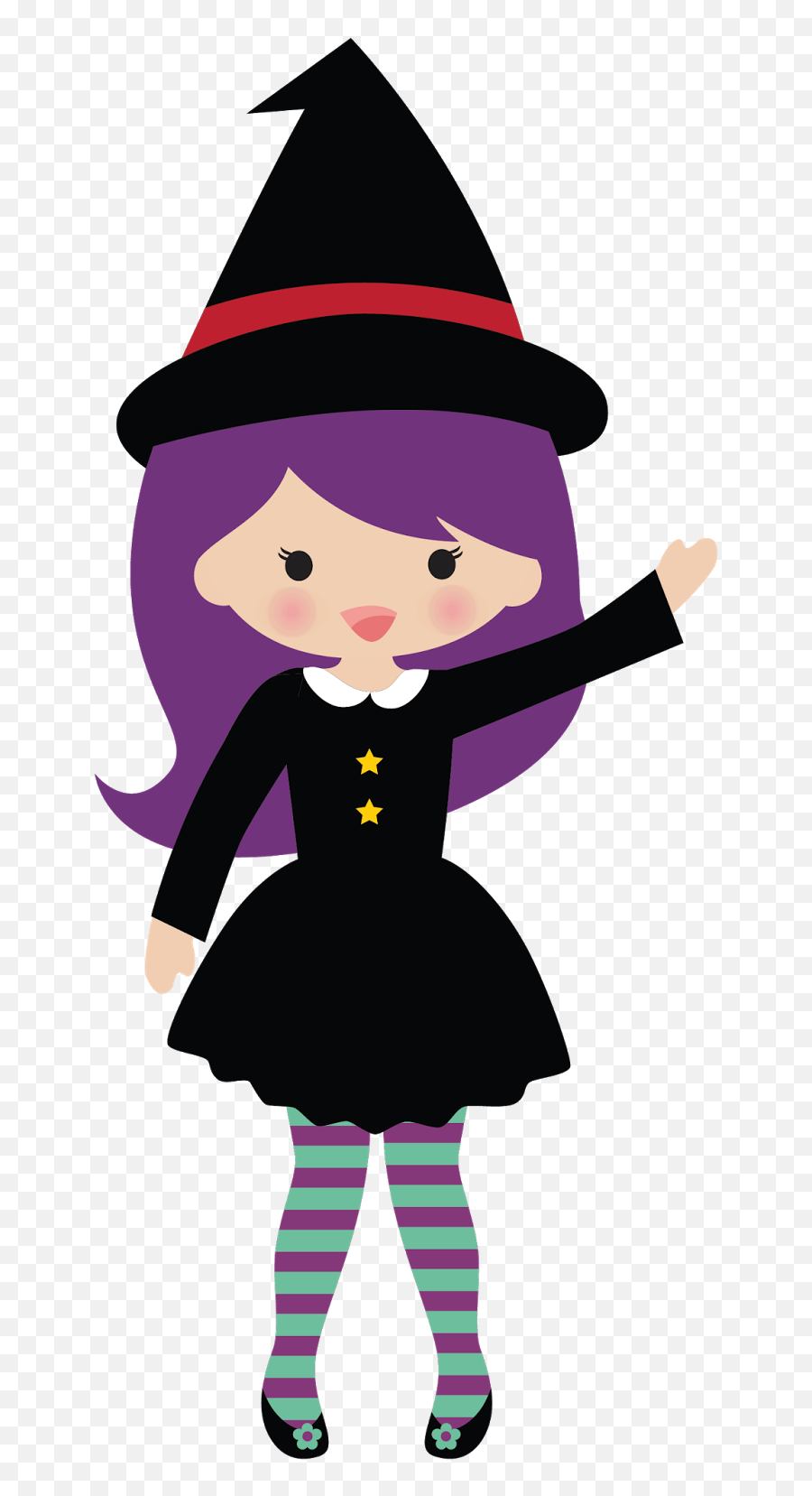 Halloween Witch Vector Witch Little Witches Png Emoji,Witches Hat Emoticon Copywrite Free