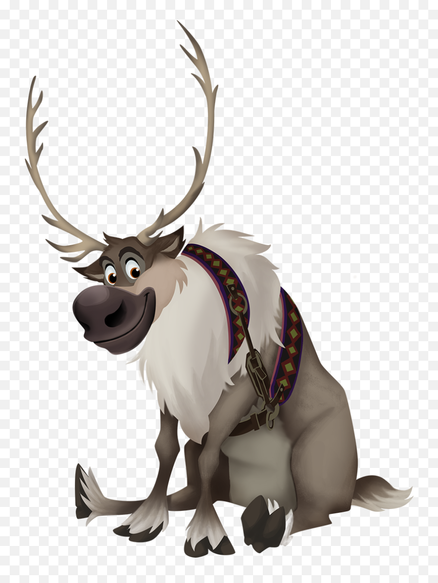 Disney Frozen Holiday Card Creator Disney Lol - Sven Frozen Png Emoji,Reindeer Emoji