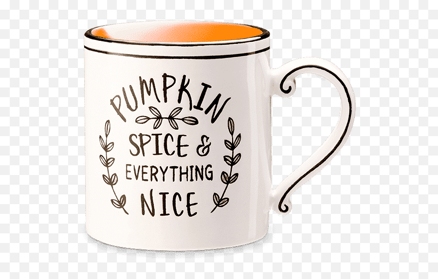 Pumpkin Spice Mug Scentsy Warmer Harvest 2020 Shop Emoji,Emotion Ceramics Pecan Beige Specs