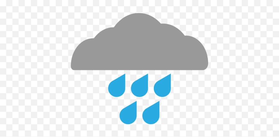 Rain Graphic By Meow Studio Creative Fabrica Emoji,Weather Icon Emoji