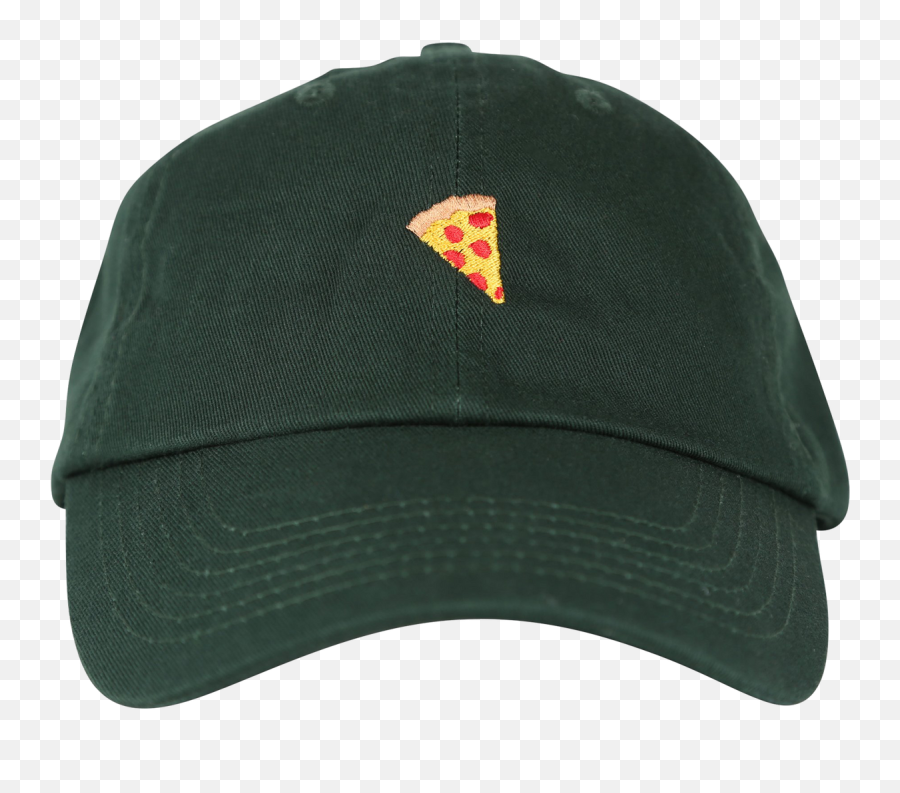 Pizza Emoji Skate Hat - Adjustable Green,Emoji Stock Image