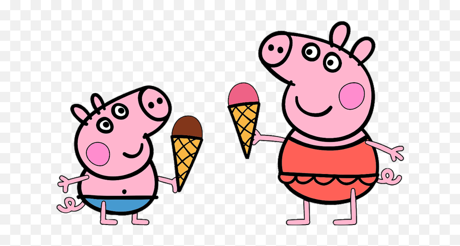 Peppa Pig Clip Art Images Cartoon - Cartoon Clipart Peppa Pig Emoji,Peppa Pig Emoji