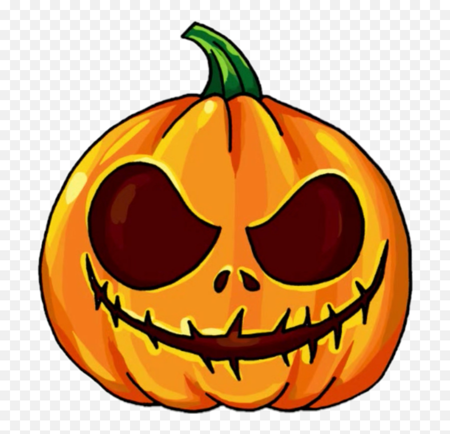 Jack - Cute Halloween Drawings Easy Emoji,Jackolantern Emoji