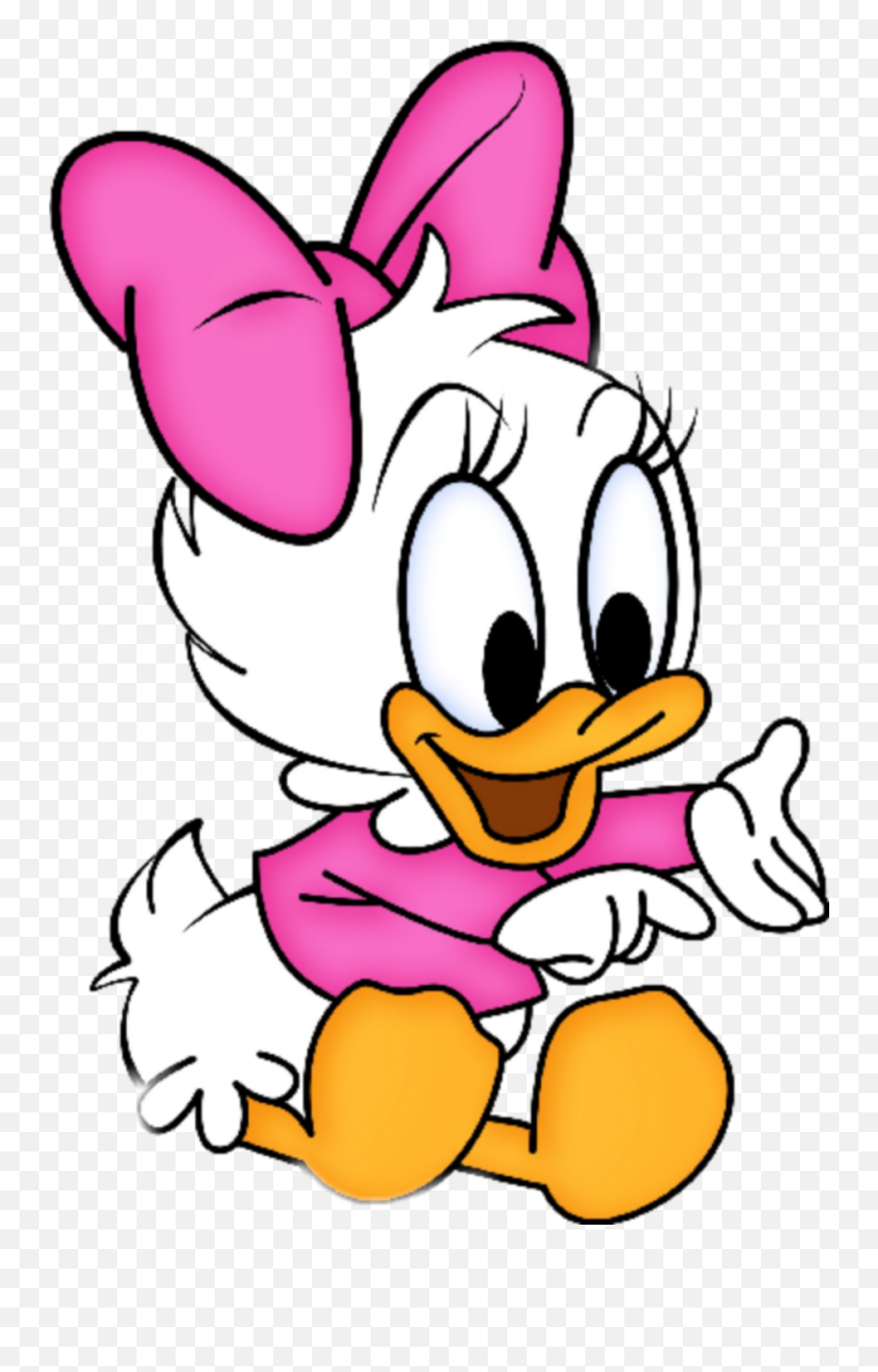 Baby Daisy Duck Clip Art N2 Free Image - Daisy Pato Donald Bebe Emoji,Free Emotion Clip Art