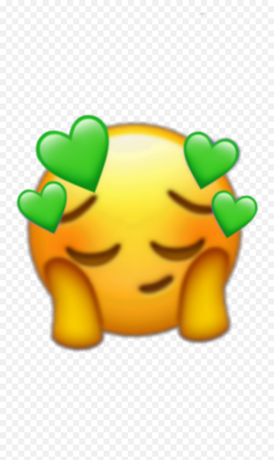 Green Stickers Mood Hearts Emoji Sticker By - Happy,Little Hearts Emoji
