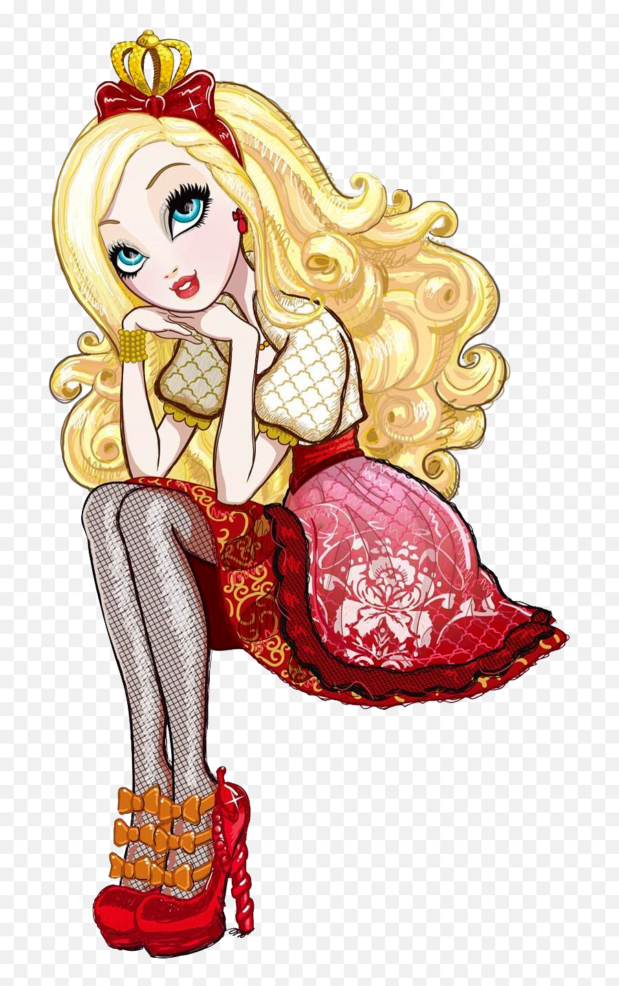 Applewhite Apple Blancanieves Sticker By Darling - Apple White Ever After High Characters Emoji,Royals Emoji