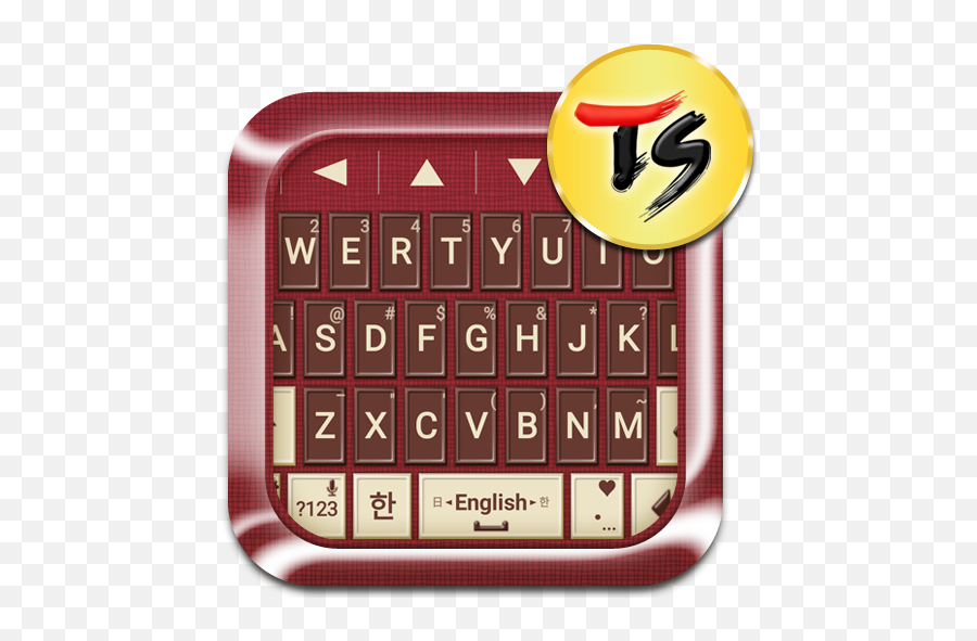 Chocolate Skin For Ts Keyboard - Google Playu0027d Ttbiqlr Office Equipment Emoji,Anysoftkeyboard Emoji