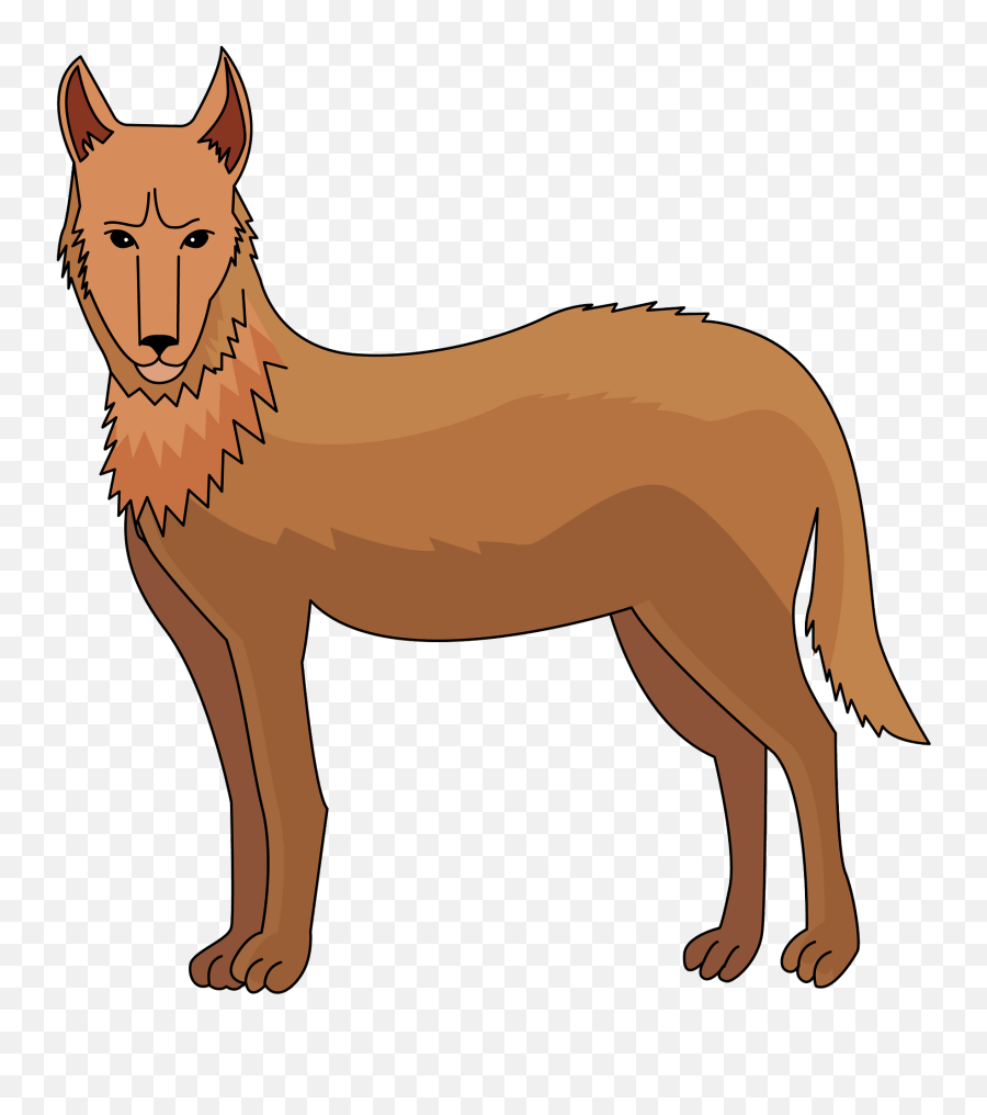 Dingo Clipart Free Download Transparent Png Creazilla - Animal Figure Emoji,Australian Shepherd Emoji